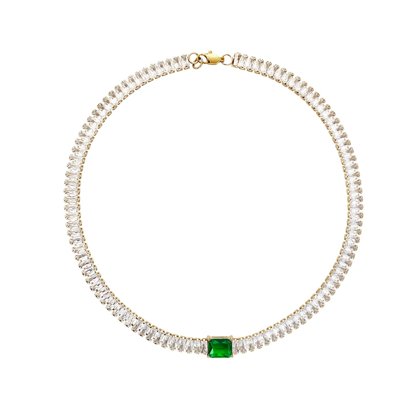 Flapper Choker - Emerald - zZONE Jewelry