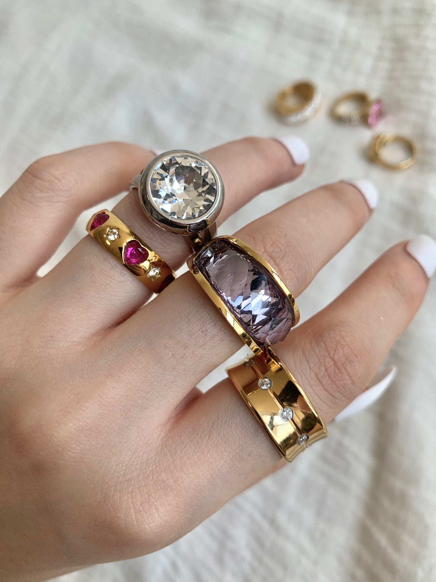 Elvis Ring - Violet - zZONE Jewelry