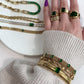 Aura Bangle - Emerald