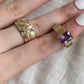 Garbo Ring - Violet