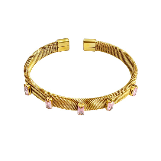 Aura Bangle - Pink - zZONE Jewelry