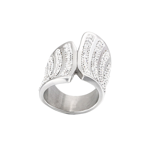Corset Cocktail Ring - Silver - zZONE Jewelry