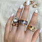 Bardot Cocktail Ring - Silver - zZONE Jewelry