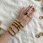 Cleopatra Bangle - Crystal - zZONE Jewelry