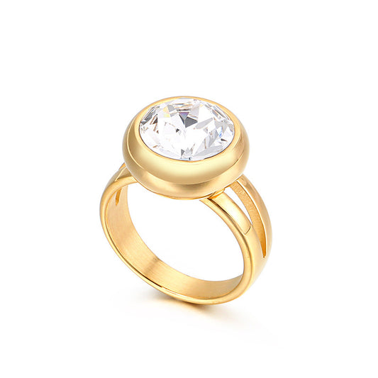 Bardot Cocktail Ring - Gold - zZONE Jewelry