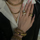 Bardot Cocktail Ring - Gold - zZONE Jewelry