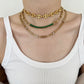 Uma Clevis Necklace - Emerald - zZONE Jewelry