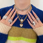 Crystal Heart Necklace - Crystal - zZONE Jewelry