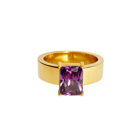 Garbo Ring - Violet - zZONE Jewelry