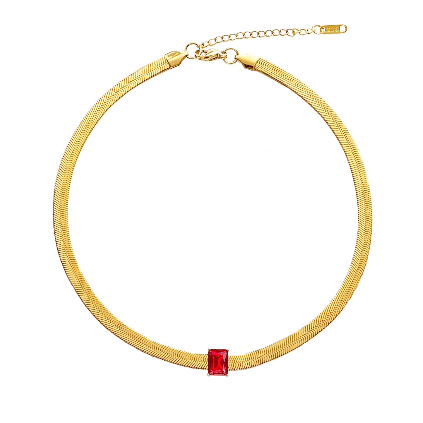 Blade Choker - Ruby - zZONE Jewelry