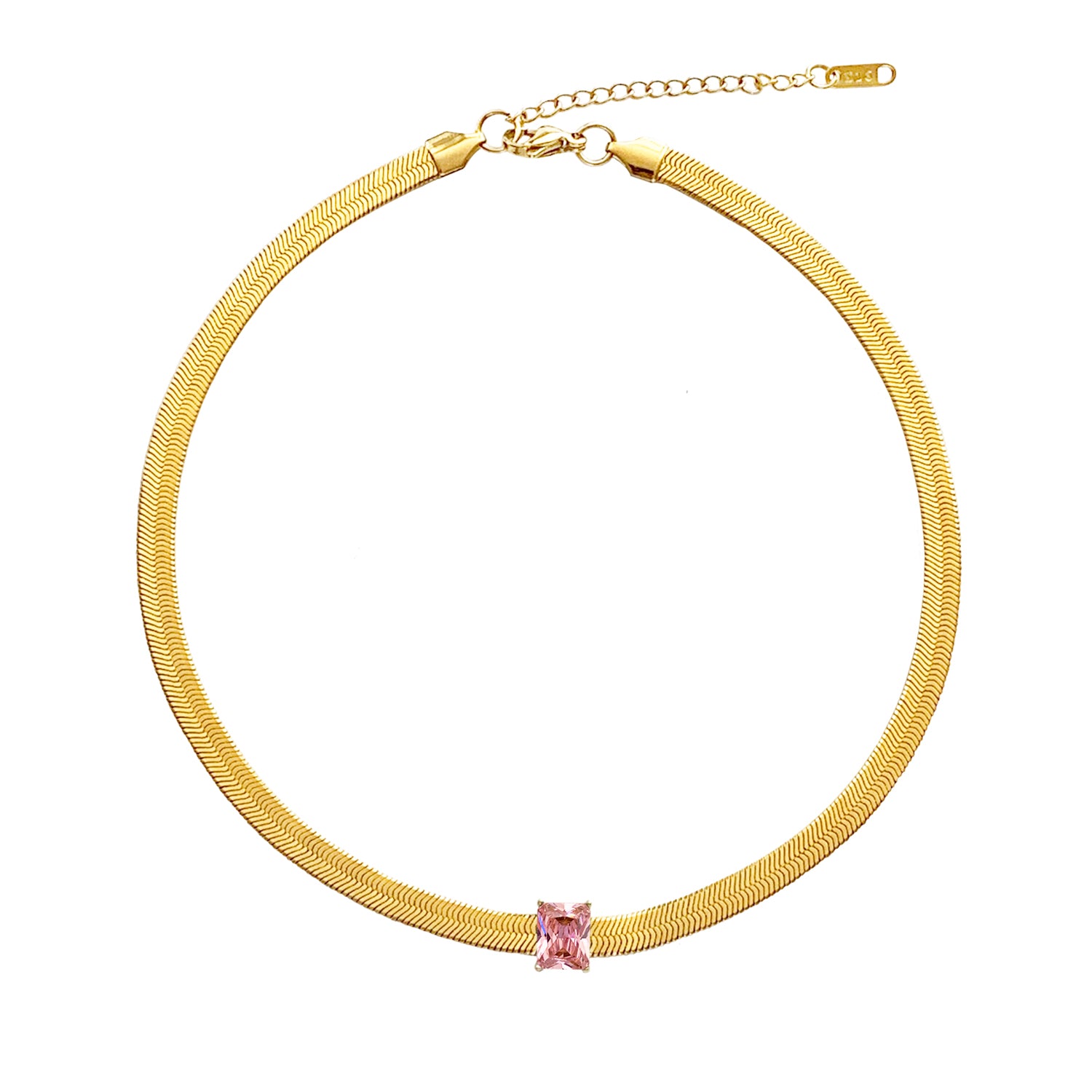 Blade Choker - Pink - zZONE Jewelry