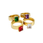 Garbo Ring - Ruby - zZONE Jewelry